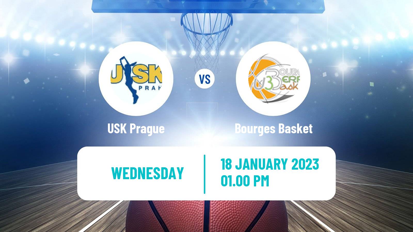 Basketball Euroleague Women USK Prague - Bourges Basket