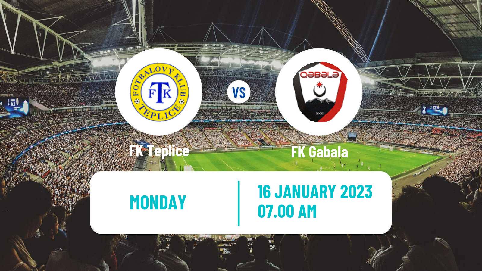 Soccer Club Friendly Teplice - Gabala