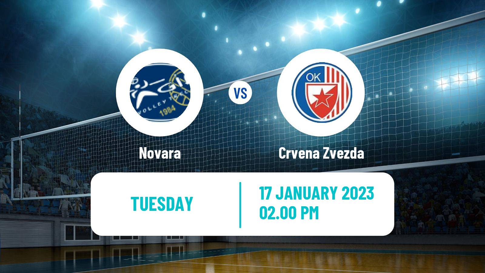 Volleyball CEV Champions League Women Novara - Crvena Zvezda