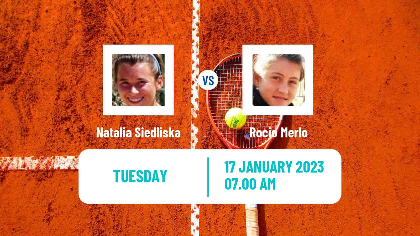 Tennis ITF Tournaments Natalia Siedliska - Rocio Merlo