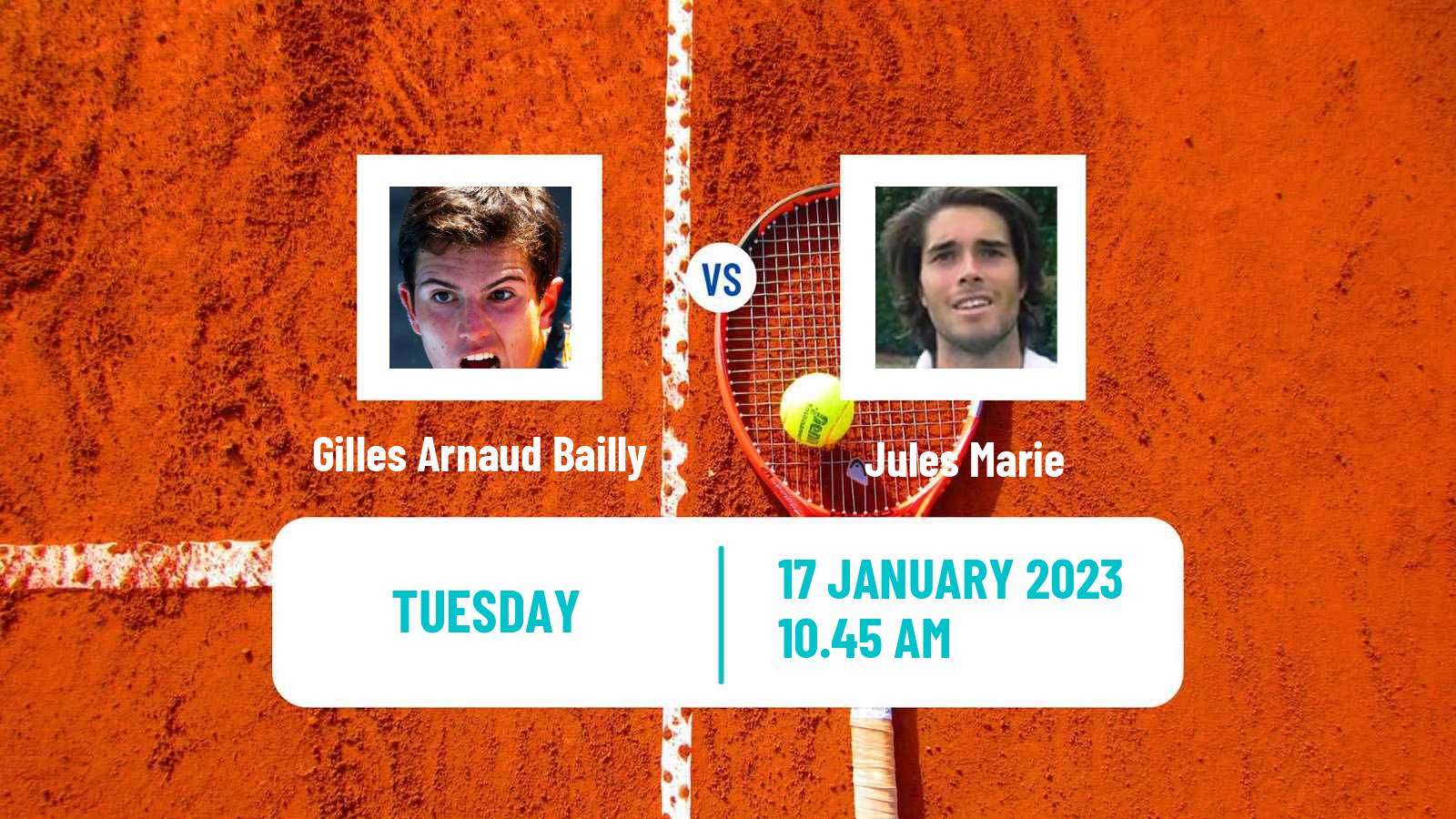 Tennis ITF Tournaments Gilles Arnaud Bailly - Jules Marie