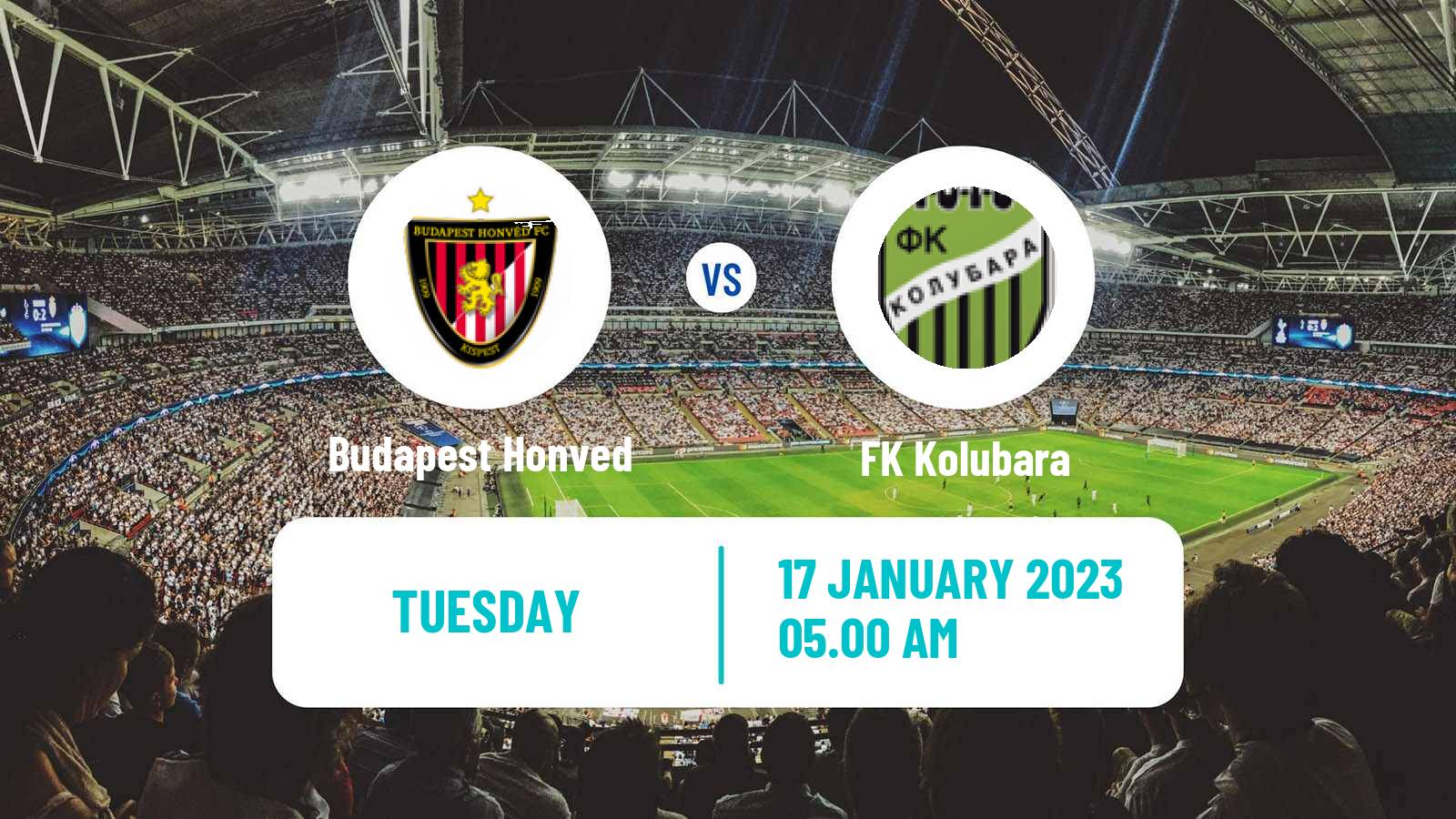 Soccer Club Friendly Budapest Honved - Kolubara
