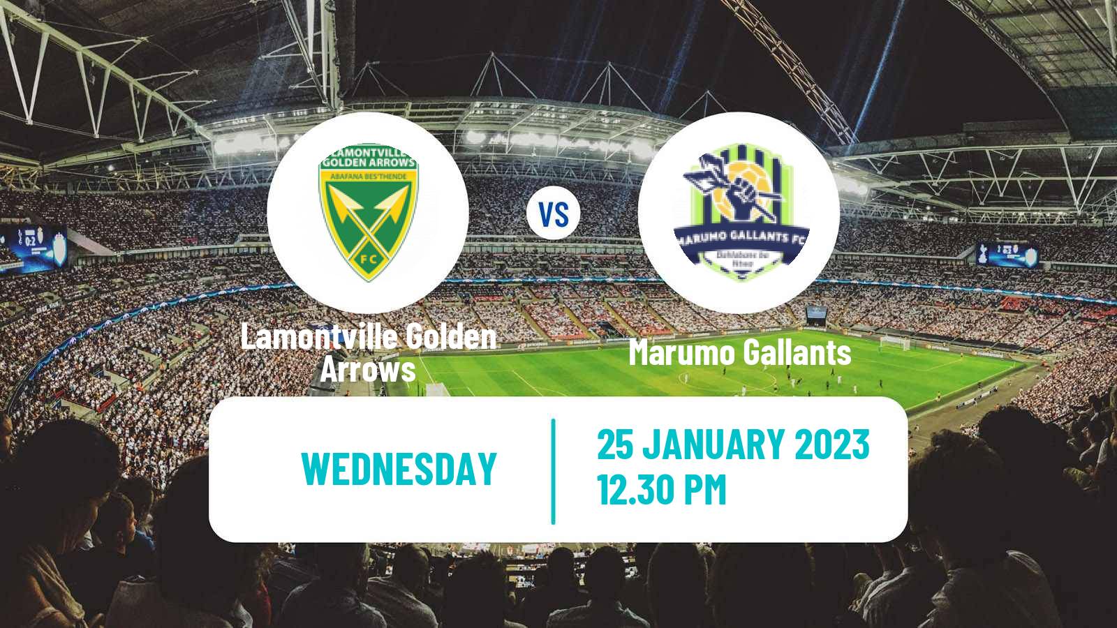 Soccer South African Premier Soccer League Lamontville Golden Arrows - Marumo Gallants
