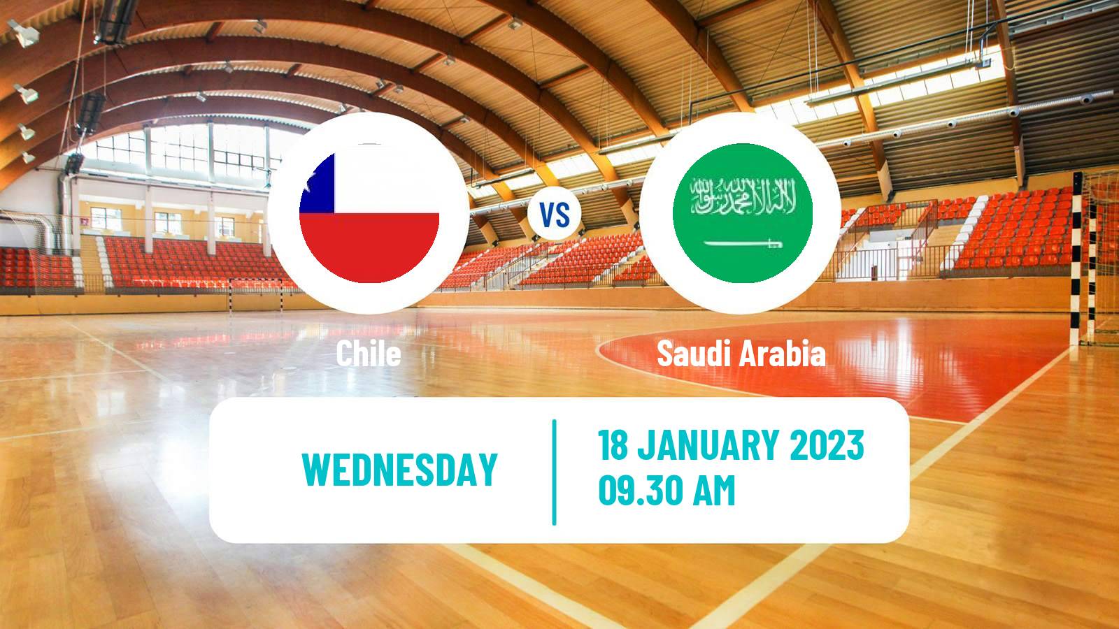 Handball Handball World Championship Chile - Saudi Arabia