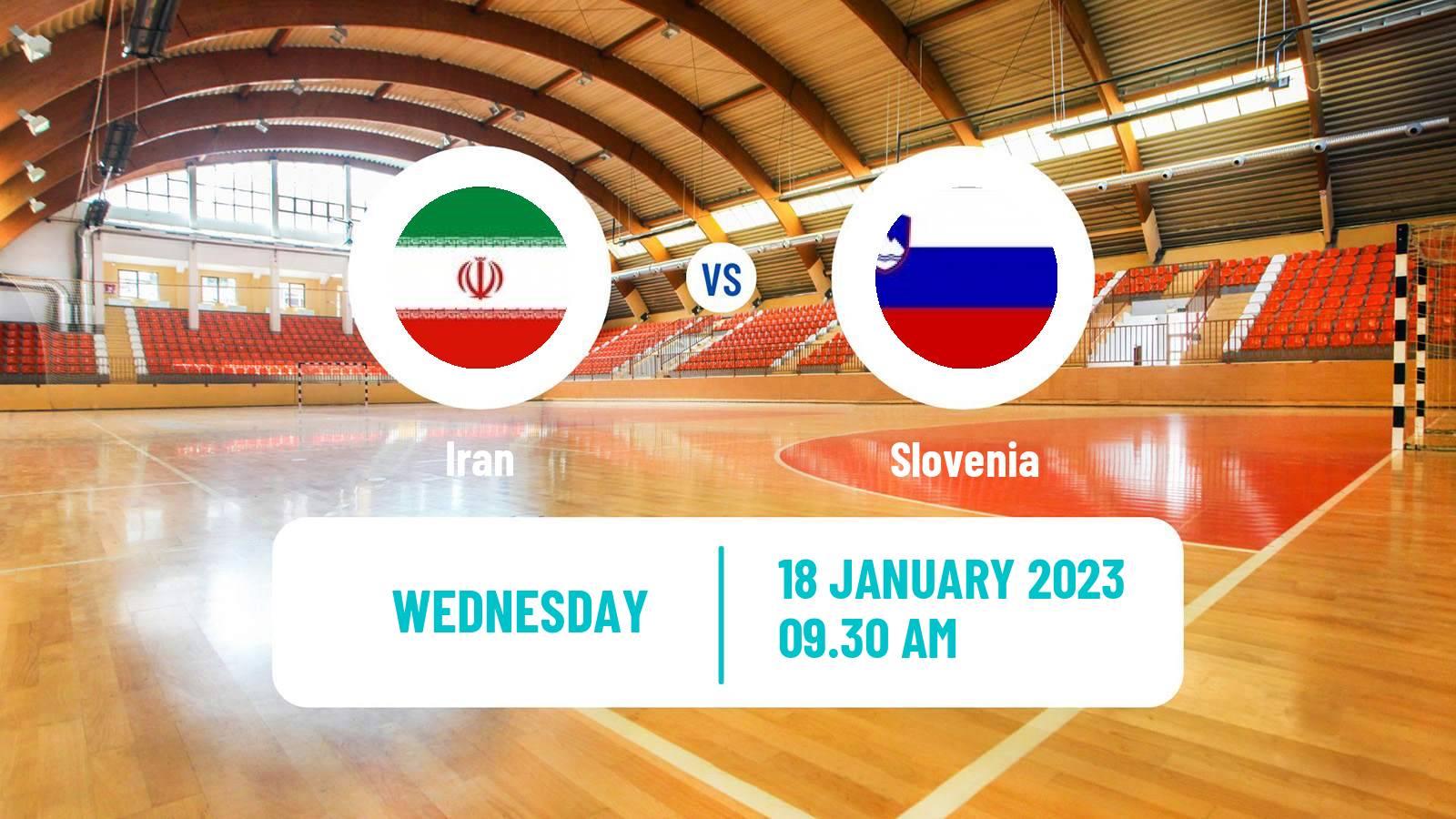 Handball Handball World Championship Iran - Slovenia