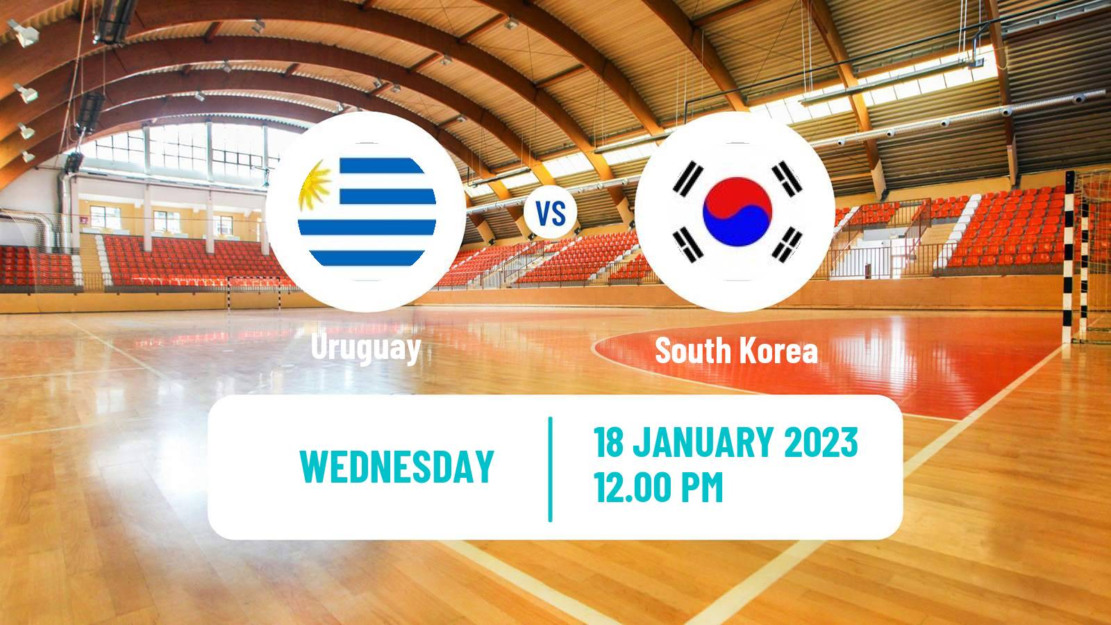 Handball Handball World Championship Uruguay - South Korea