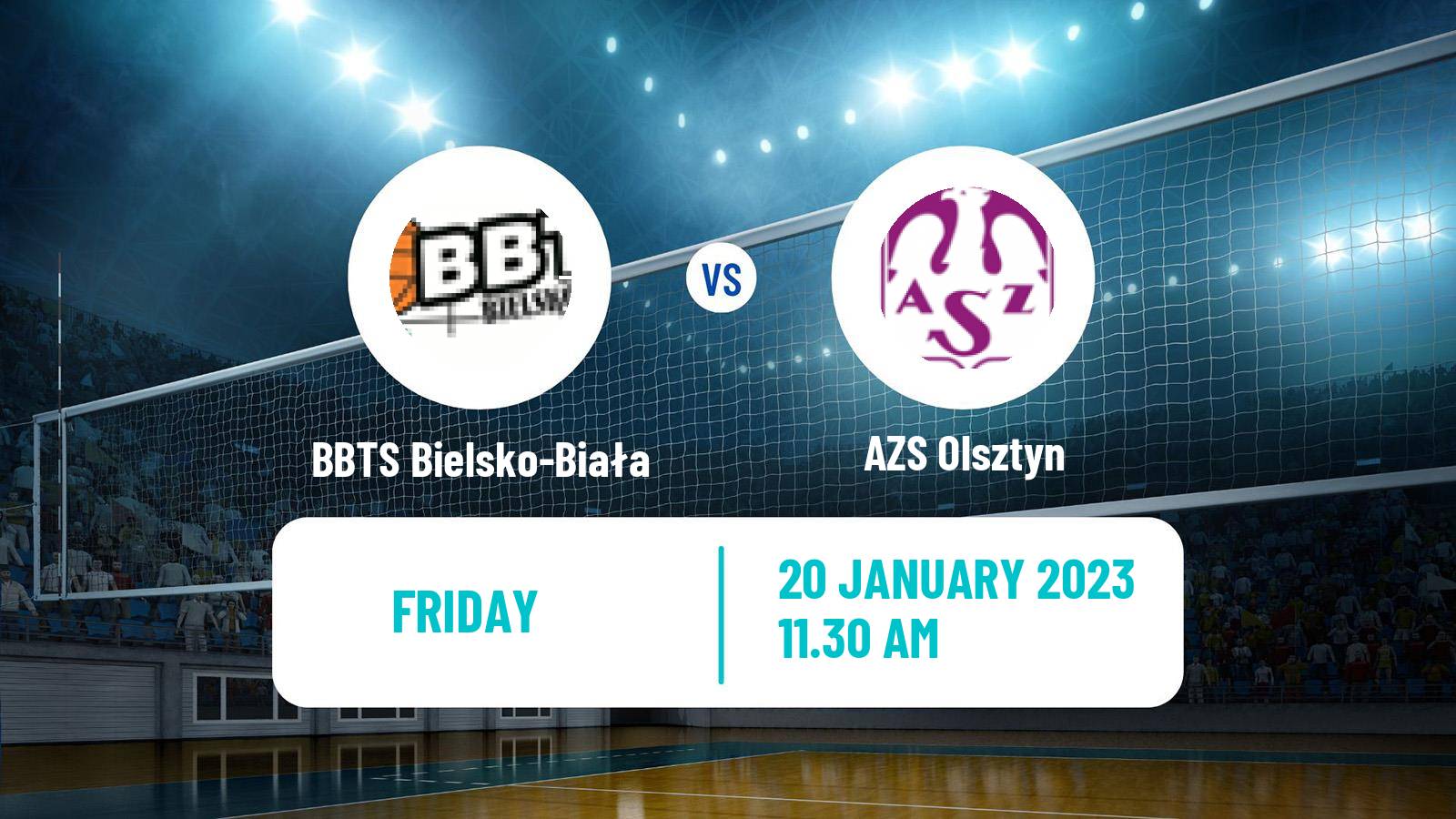 Volleyball Polish PlusLiga BBTS Bielsko-Biała - AZS Olsztyn