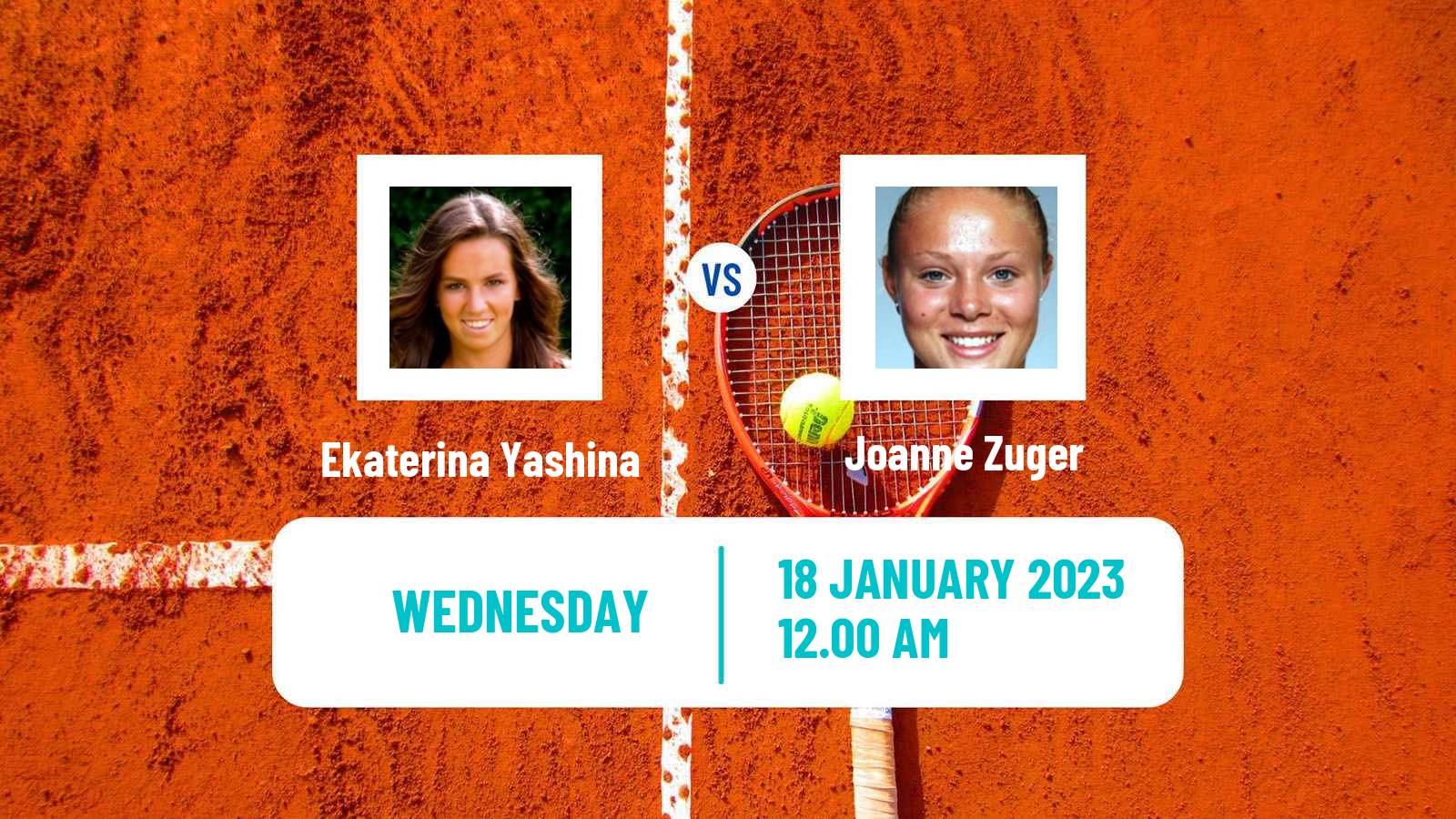 Tennis ITF Tournaments Ekaterina Yashina - Joanne Zuger