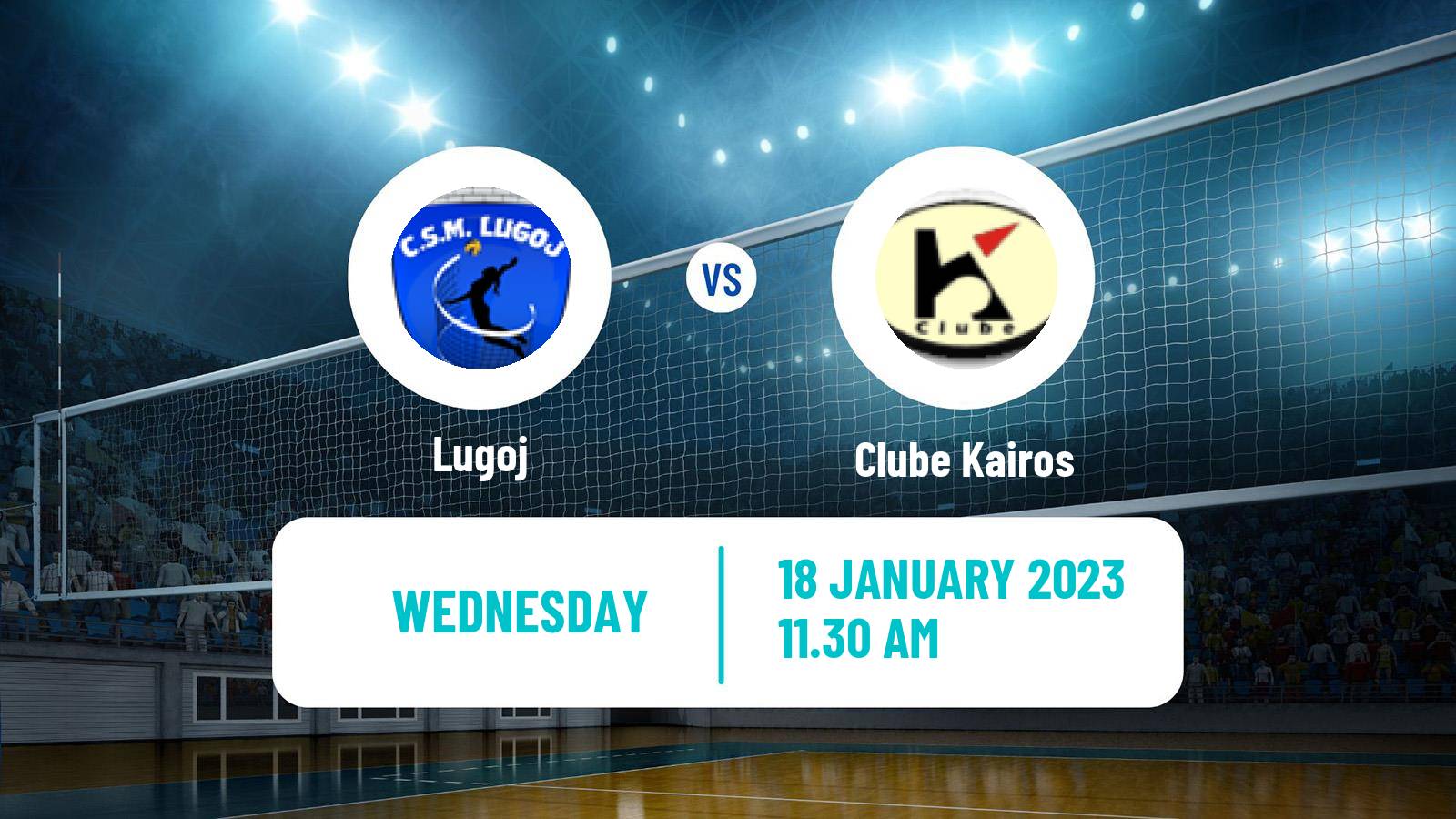 Volleyball CEV Challenge Cup Women Lugoj - Clube Kairos