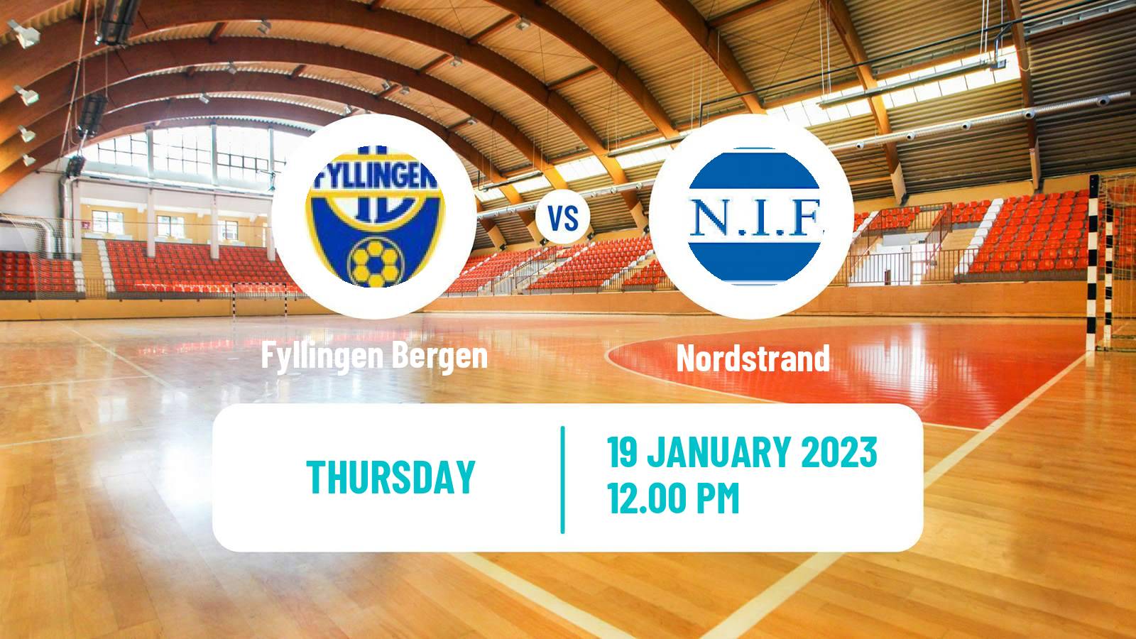 Handball Norwegian 1 Division Handball Fyllingen Bergen - Nordstrand