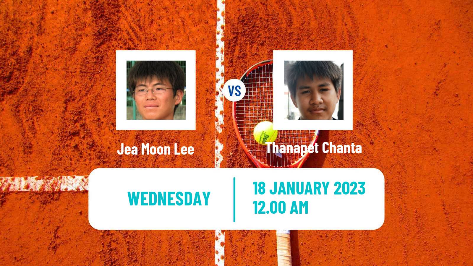 Tennis ITF Tournaments Jea Moon Lee - Thanapet Chanta