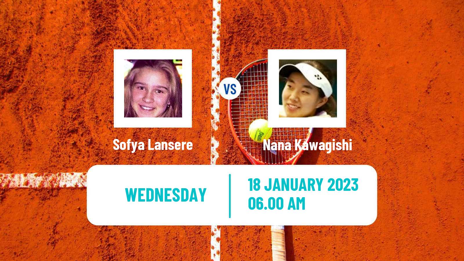 Tennis ITF Tournaments Sofya Lansere - Nana Kawagishi