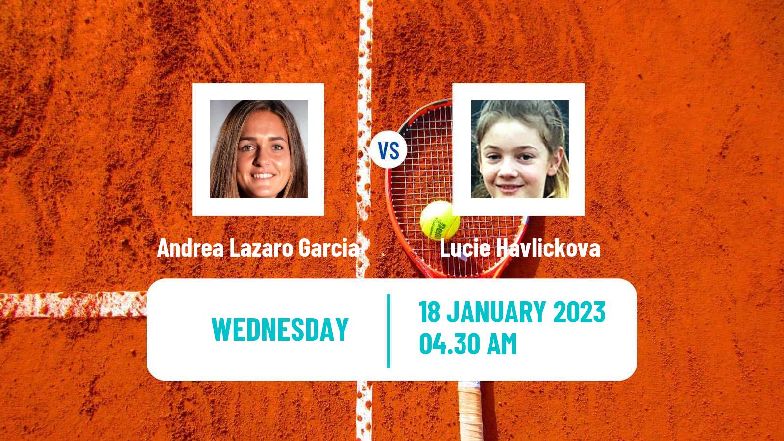 Tennis ITF Tournaments Andrea Lazaro Garcia - Lucie Havlickova