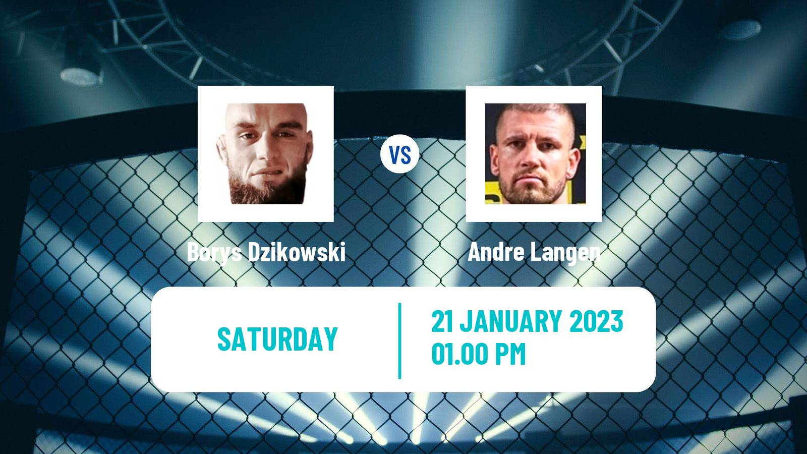 MMA MMA Borys Dzikowski - Andre Langen