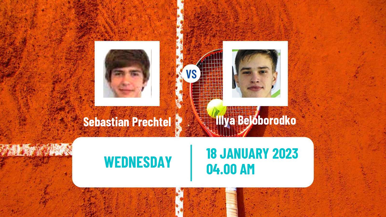 Tennis ITF Tournaments Sebastian Prechtel - Illya Beloborodko