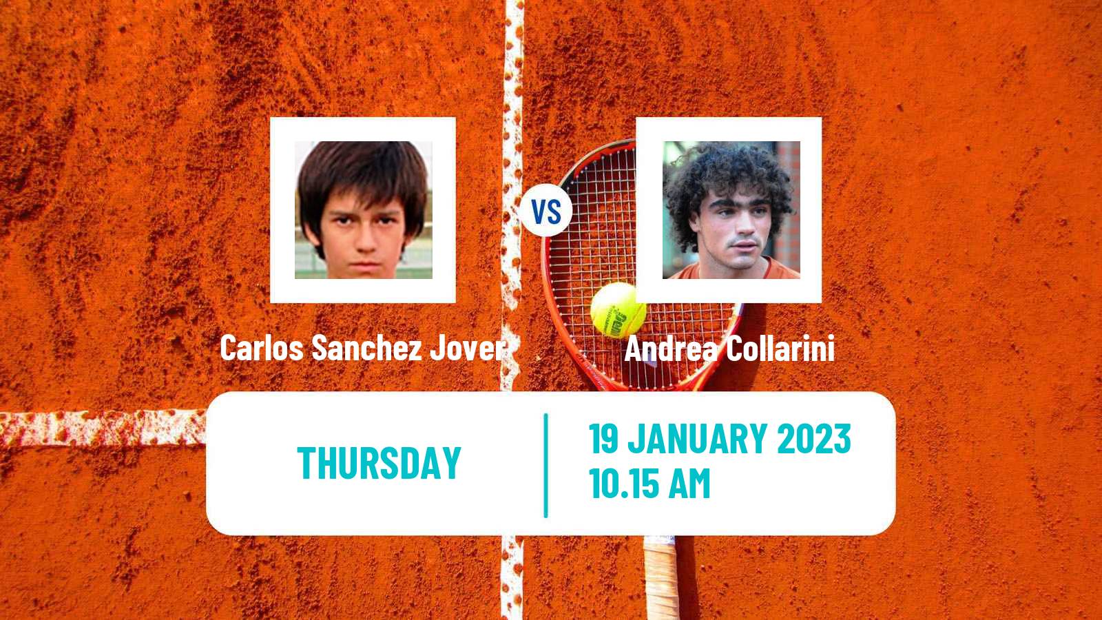 Tennis ATP Challenger Carlos Sanchez Jover - Andrea Collarini