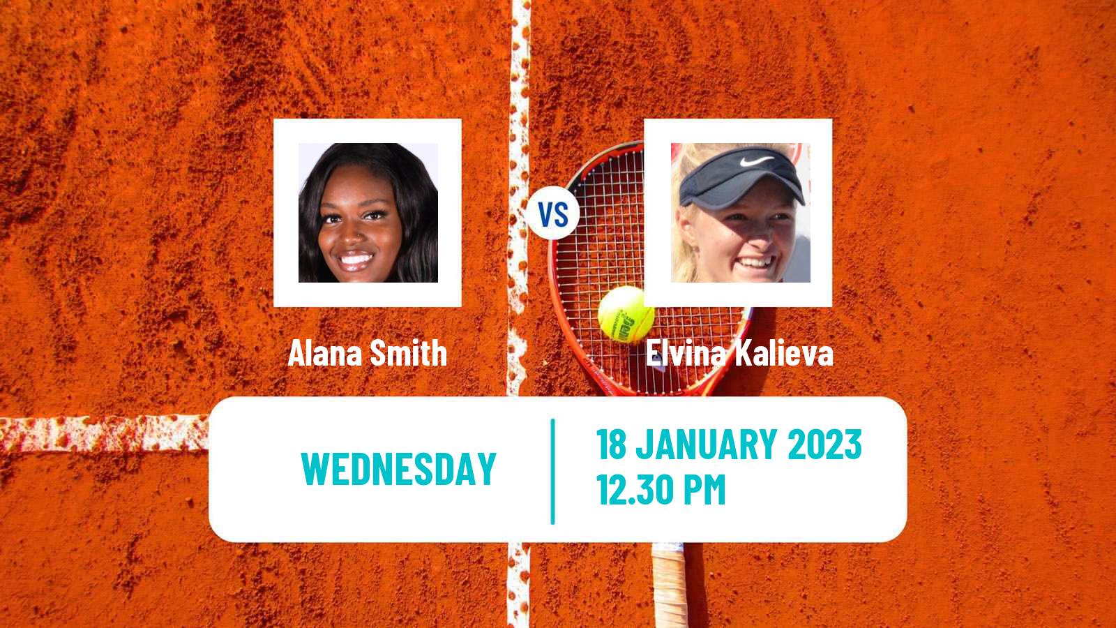 Tennis ITF Tournaments Alana Smith - Elvina Kalieva