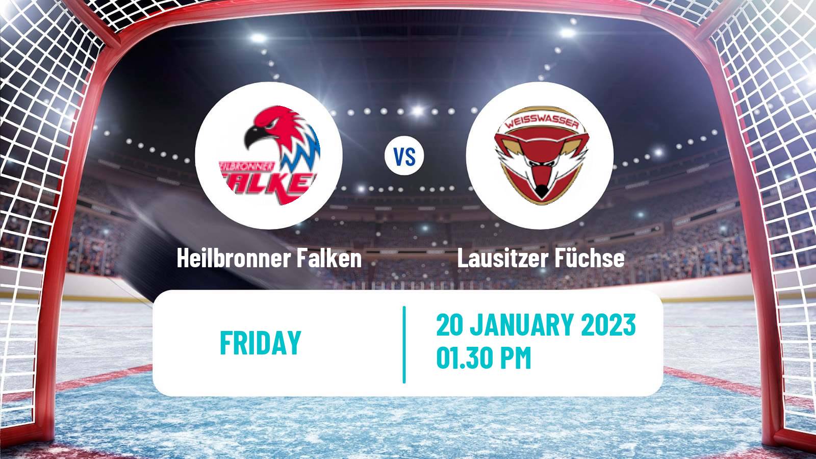 Hockey German DEL2 Heilbronner Falken - Lausitzer Füchse