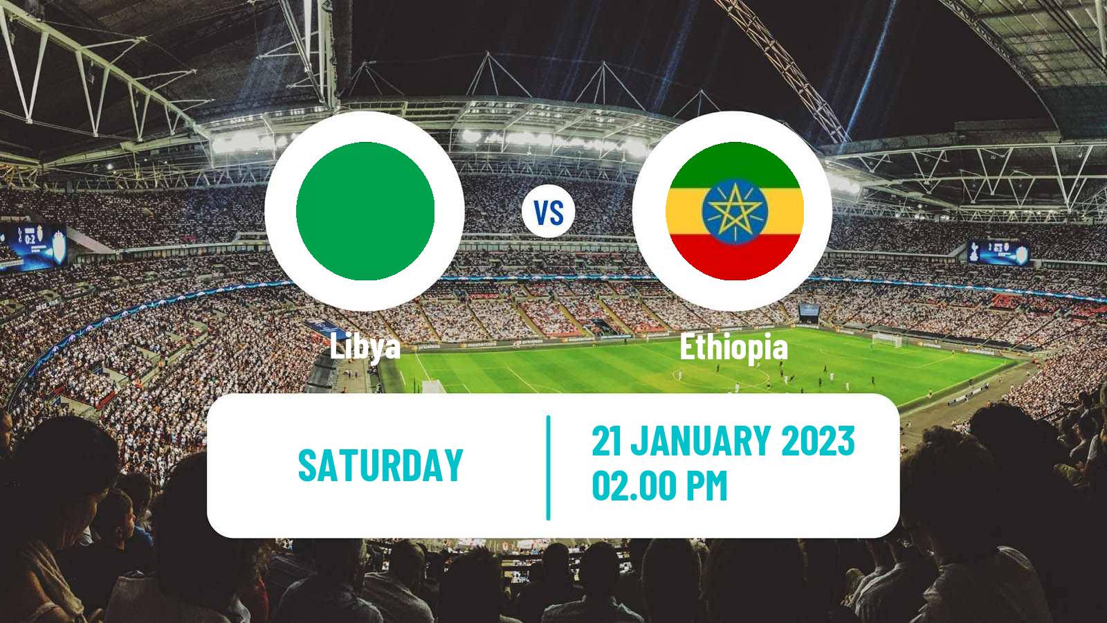 Soccer African Nations Championship Libya - Ethiopia