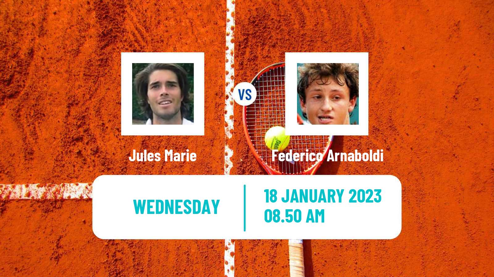 Tennis ITF Tournaments Jules Marie - Federico Arnaboldi