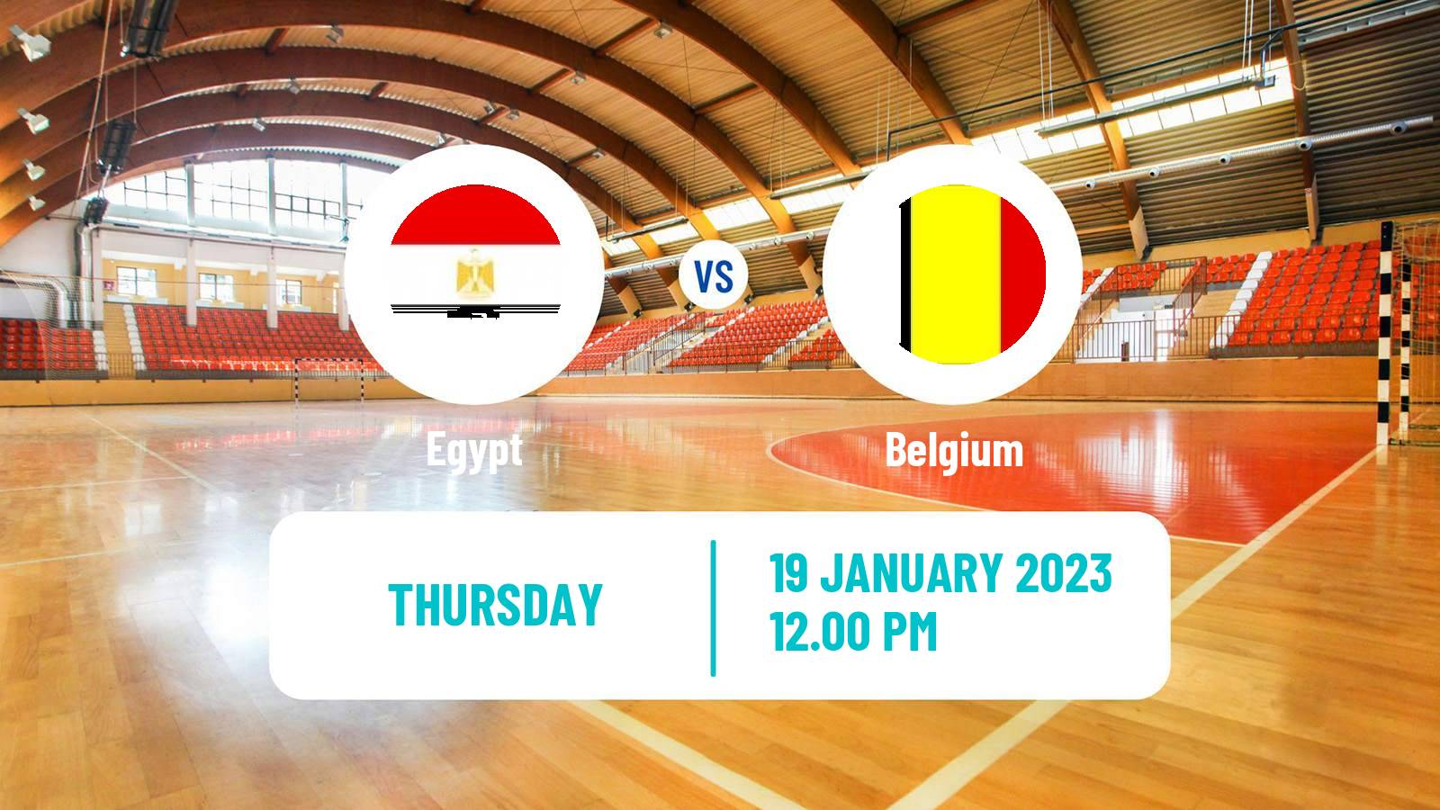 Handball Handball World Championship Egypt - Belgium