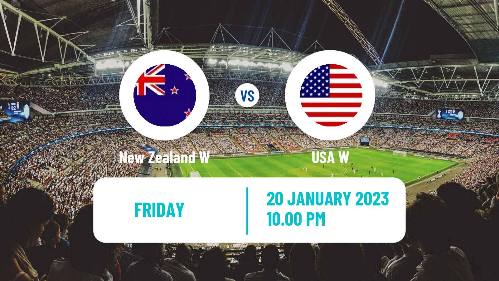 Soccer Friendly International Women New Zealand W - USA W