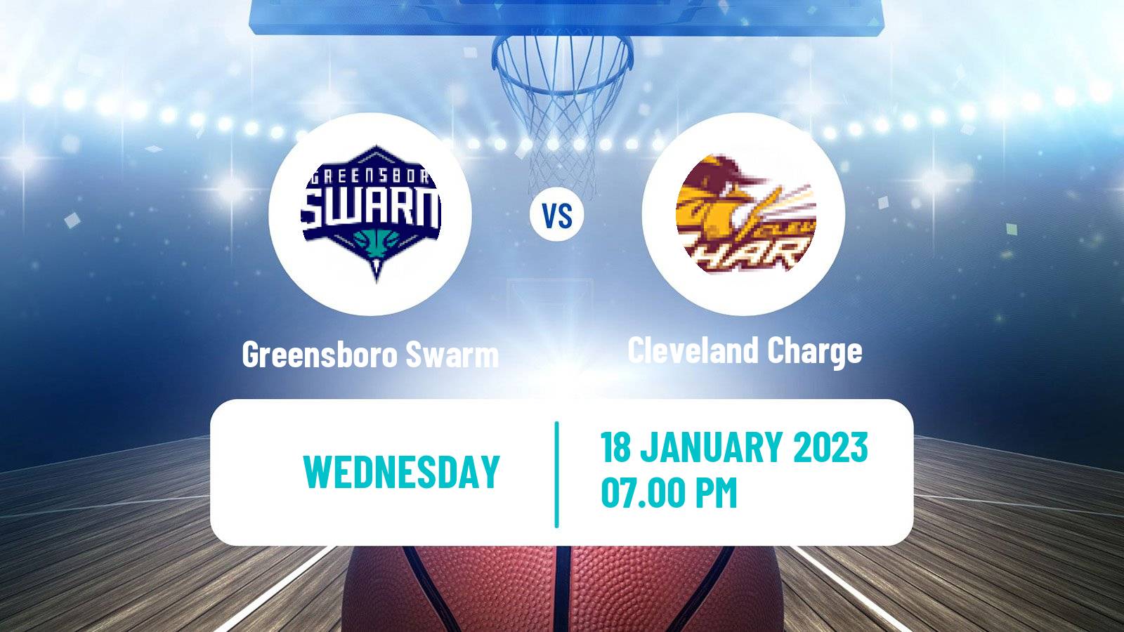 Basketball NBA G-League Greensboro Swarm - Cleveland Charge