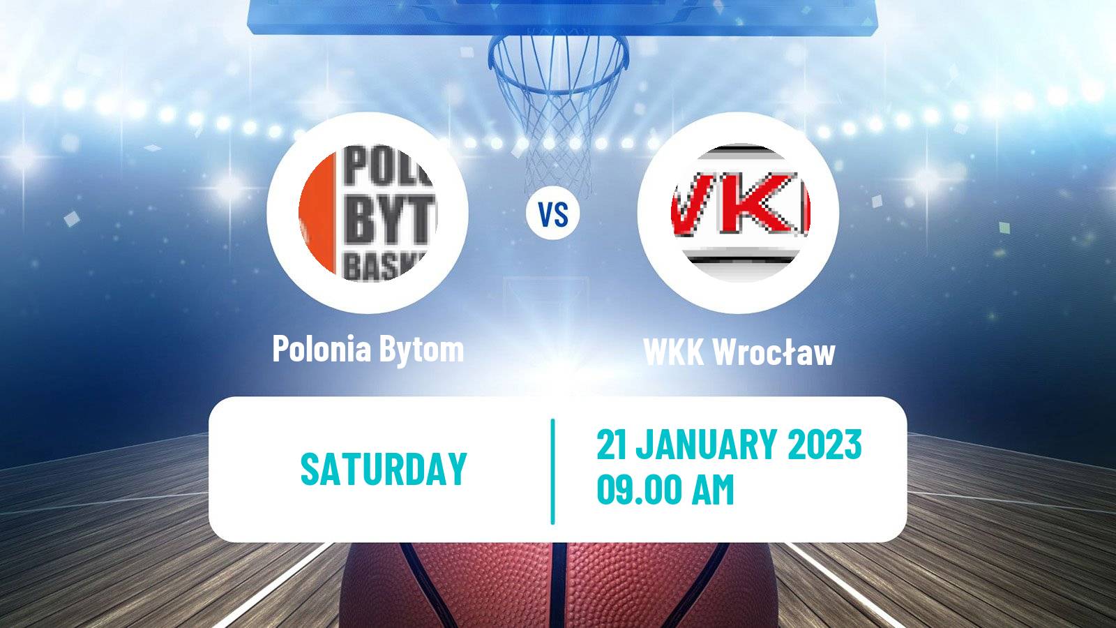 Basketball Polish 1 Liga Basketball Polonia Bytom - WKK Wrocław