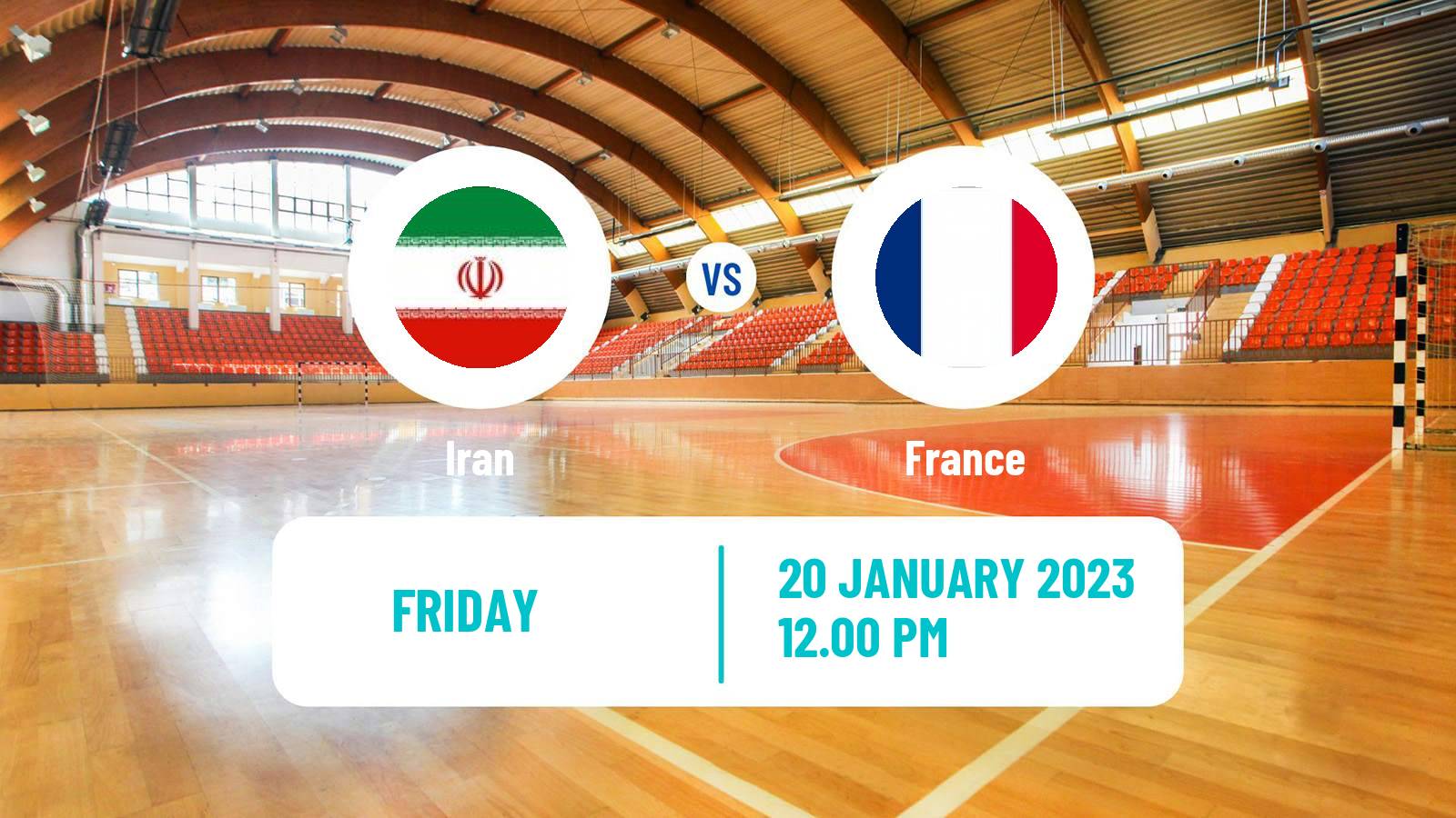 Handball Handball World Championship Iran - France