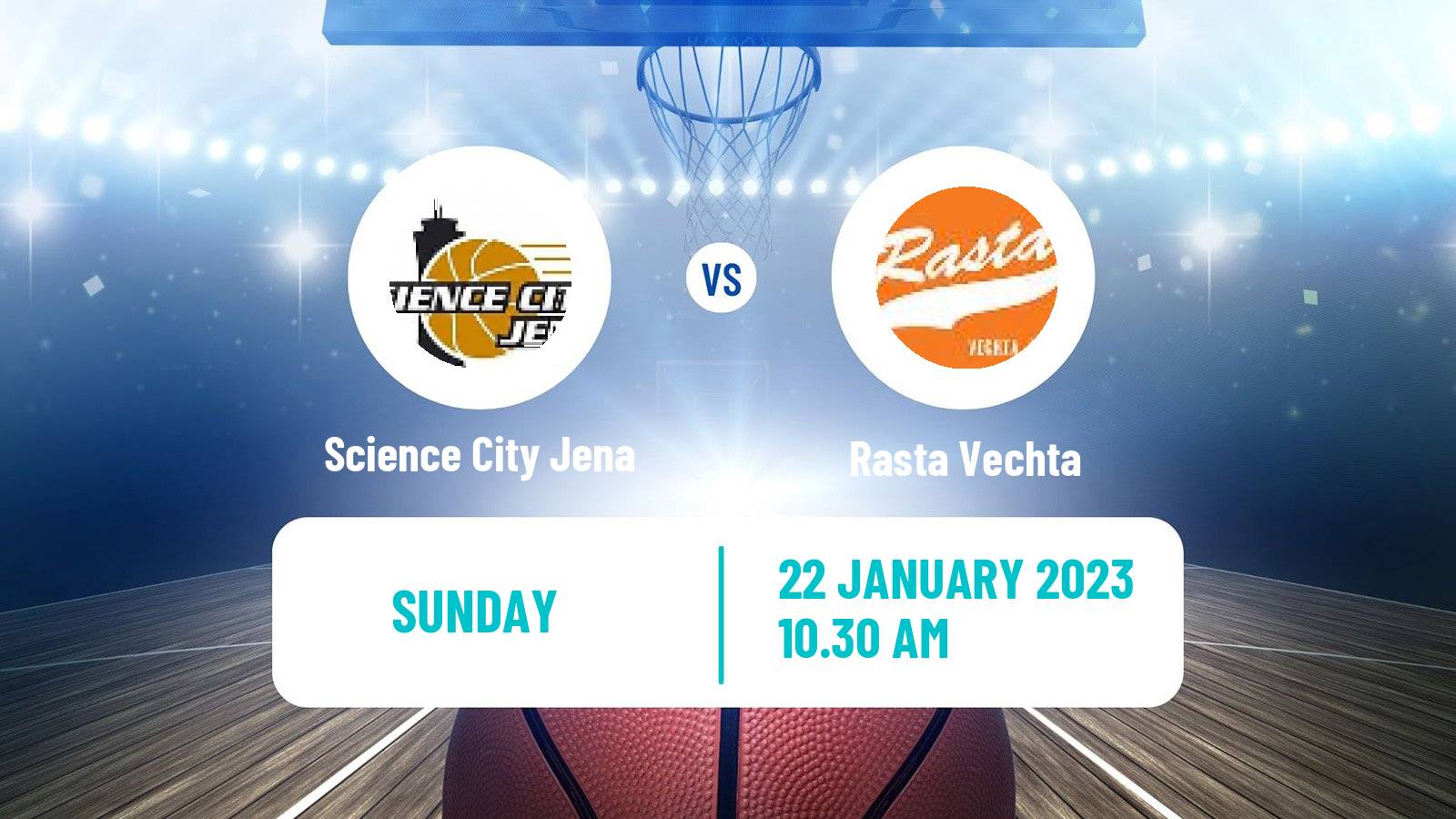 Basketball German Pro A Basketball Science City Jena - Rasta Vechta