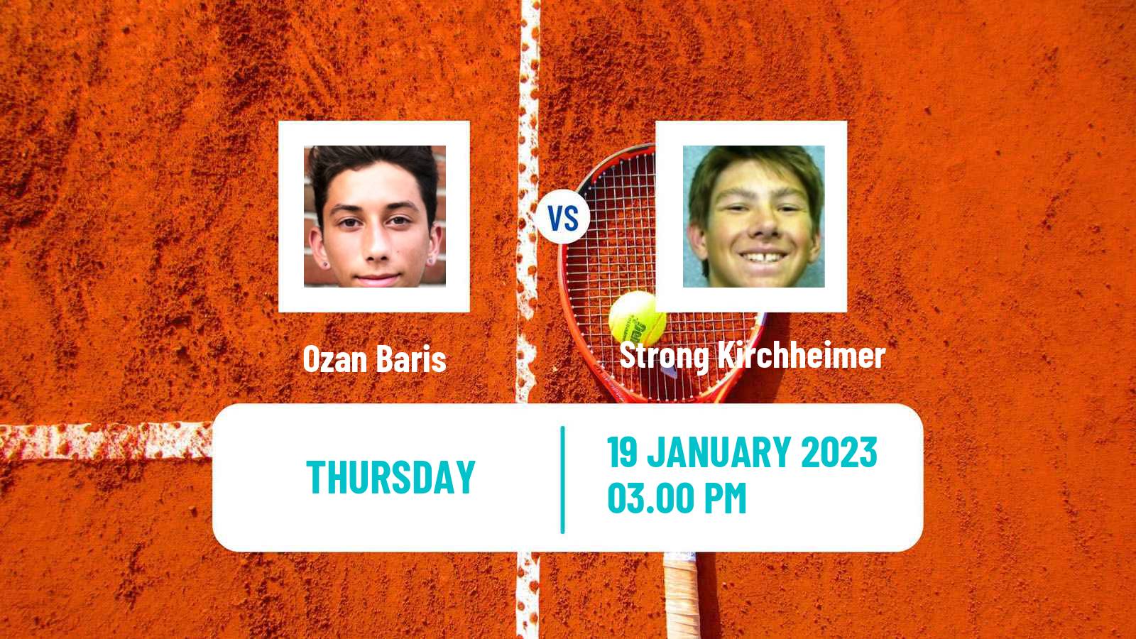 Tennis ITF Tournaments Ozan Baris - Strong Kirchheimer