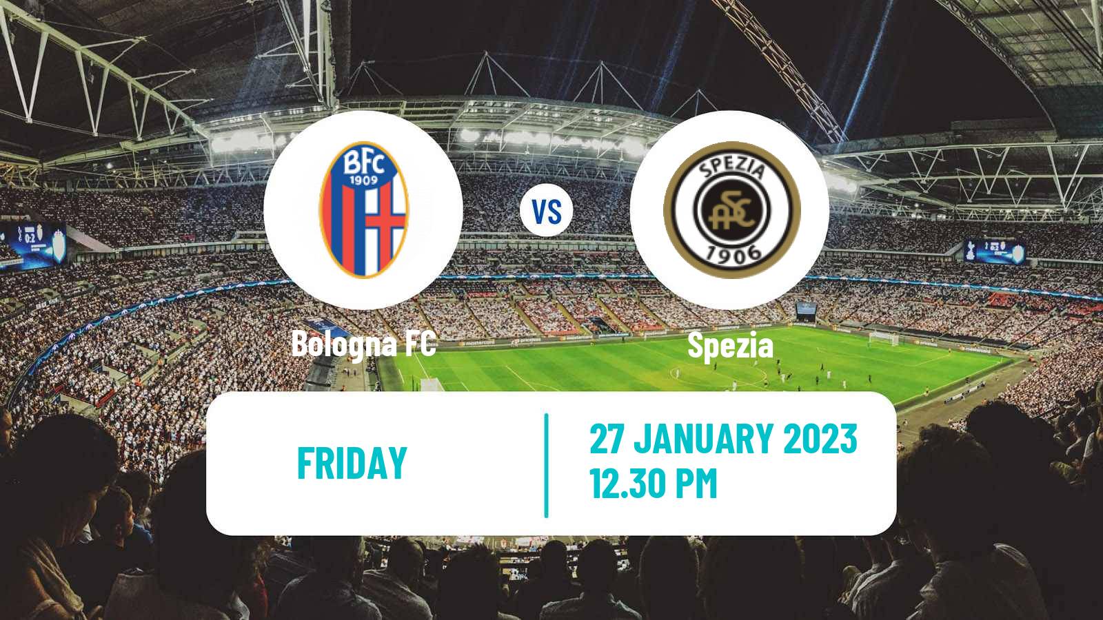 Soccer Italian Serie A Bologna - Spezia