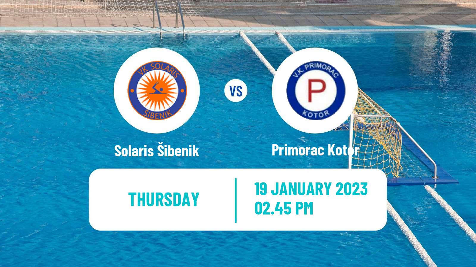 Water polo Regional League Water Polo Solaris Šibenik - Primorac Kotor