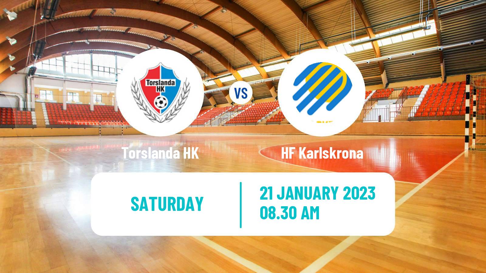 Handball Swedish Allsvenskan Handball Torslanda - HF Karlskrona