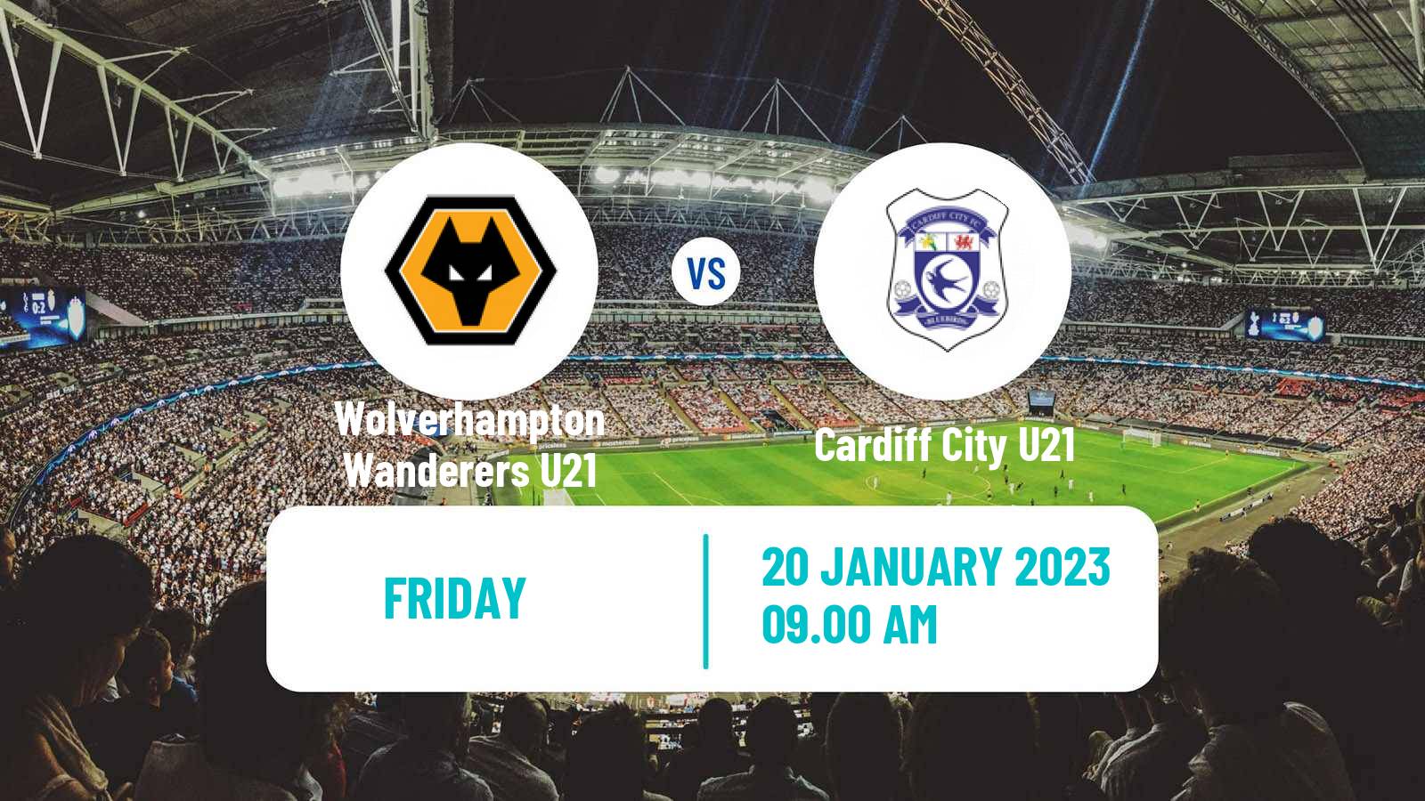 Soccer English Premier League Cup Wolverhampton Wanderers U21 - Cardiff City U21