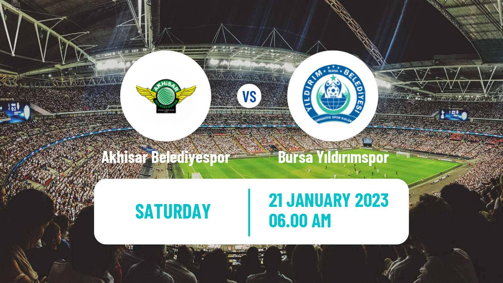 Soccer Turkish 3 Lig Group 3 Akhisar Belediyespor - Bursa Yıldırımspor