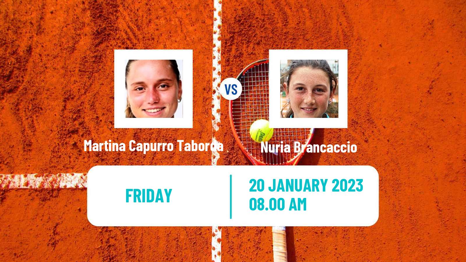 Tennis ITF Tournaments Martina Capurro Taborda - Nuria Brancaccio