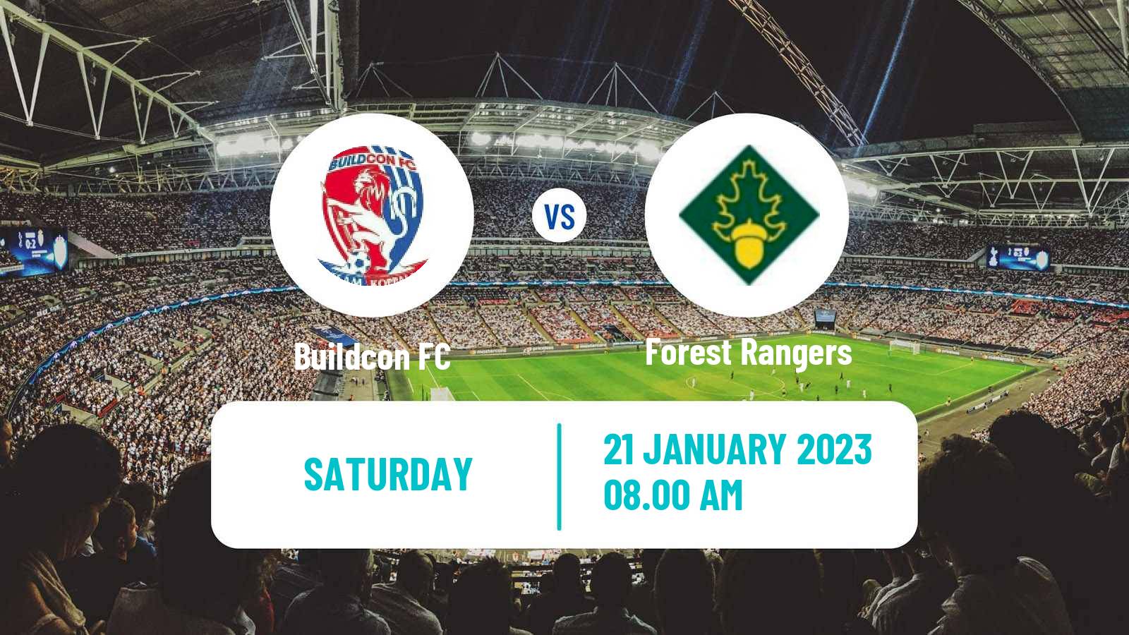 Soccer Zambian Premier League Buildcon - Forest Rangers