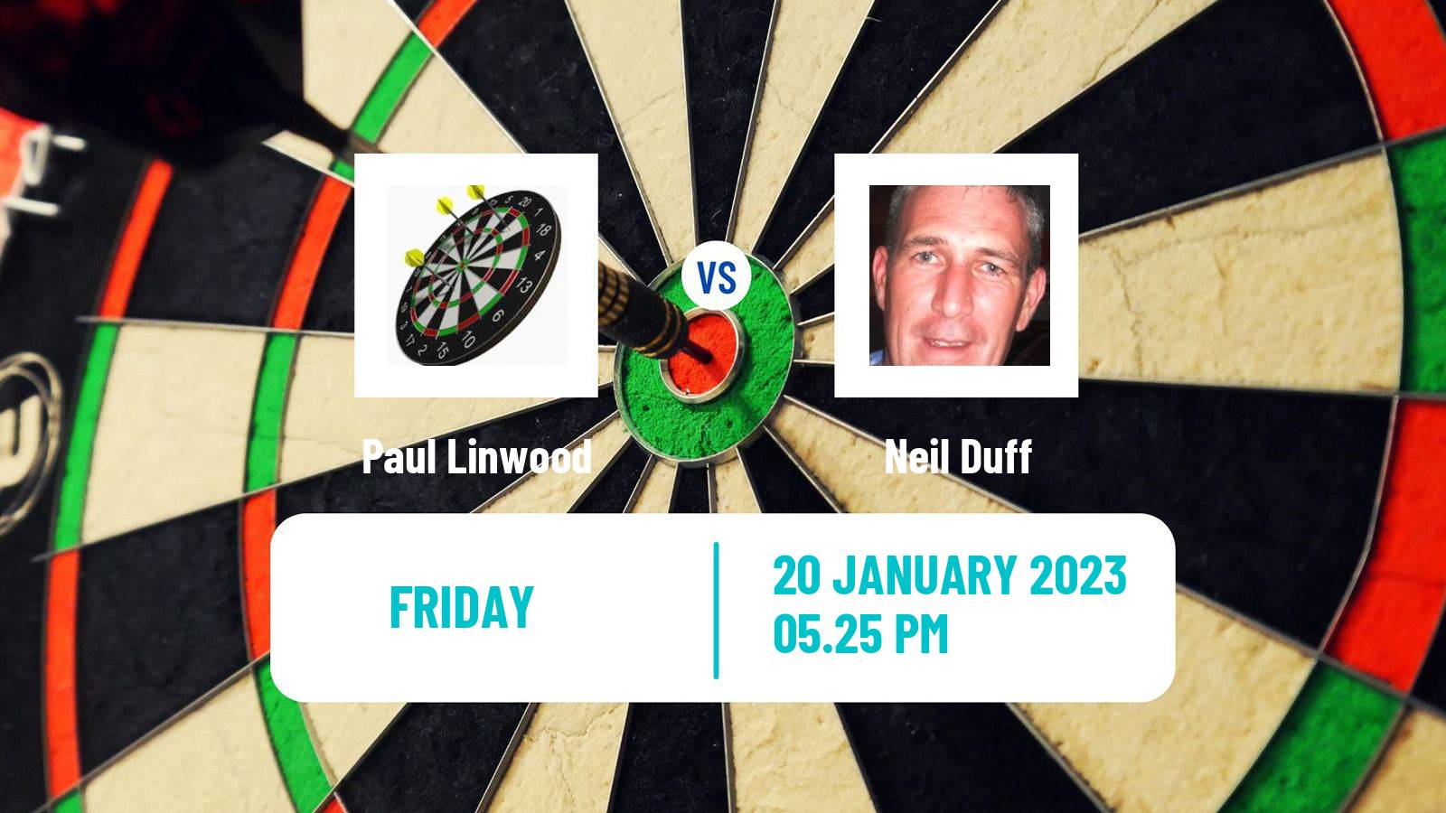 Darts Darts Paul Linwood - Neil Duff