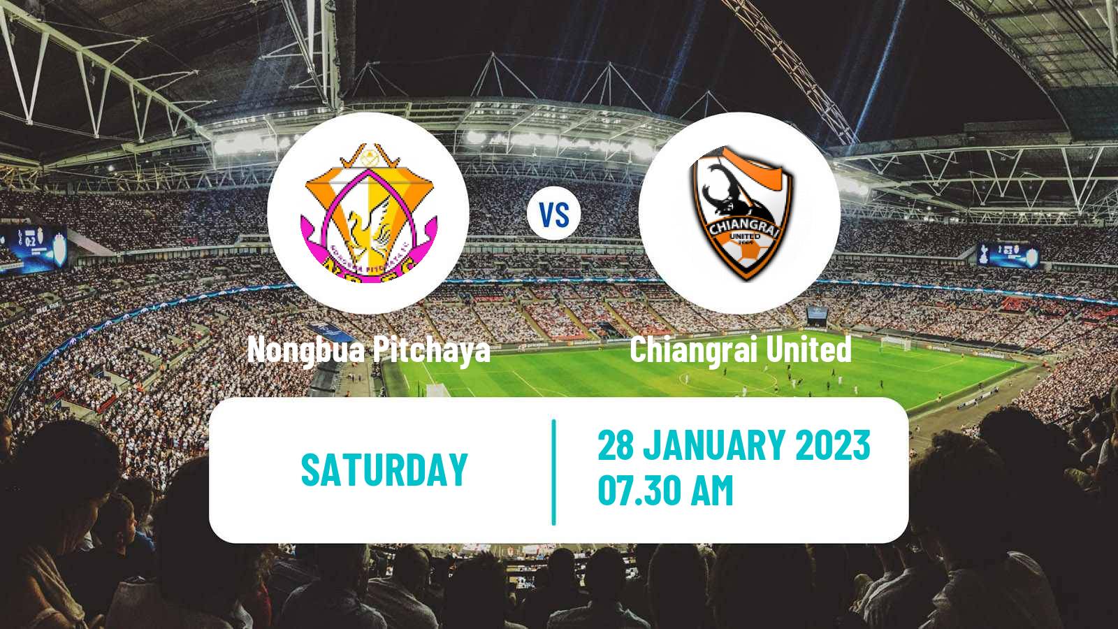 Soccer Thai League 1 Nongbua Pitchaya - Chiangrai United