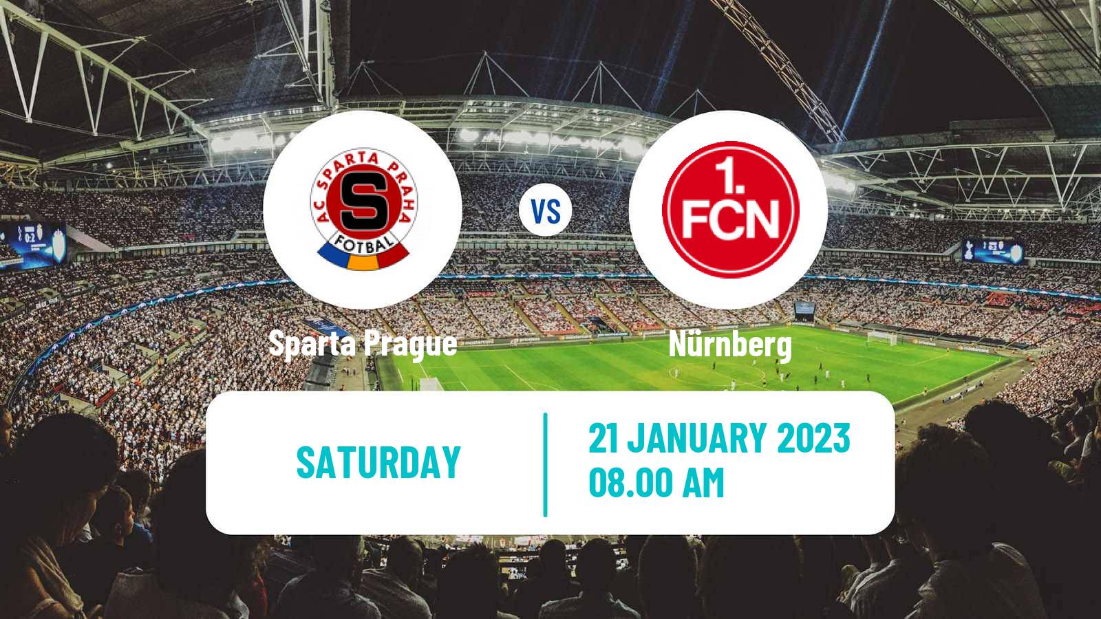 Soccer Club Friendly Sparta Prague - Nürnberg