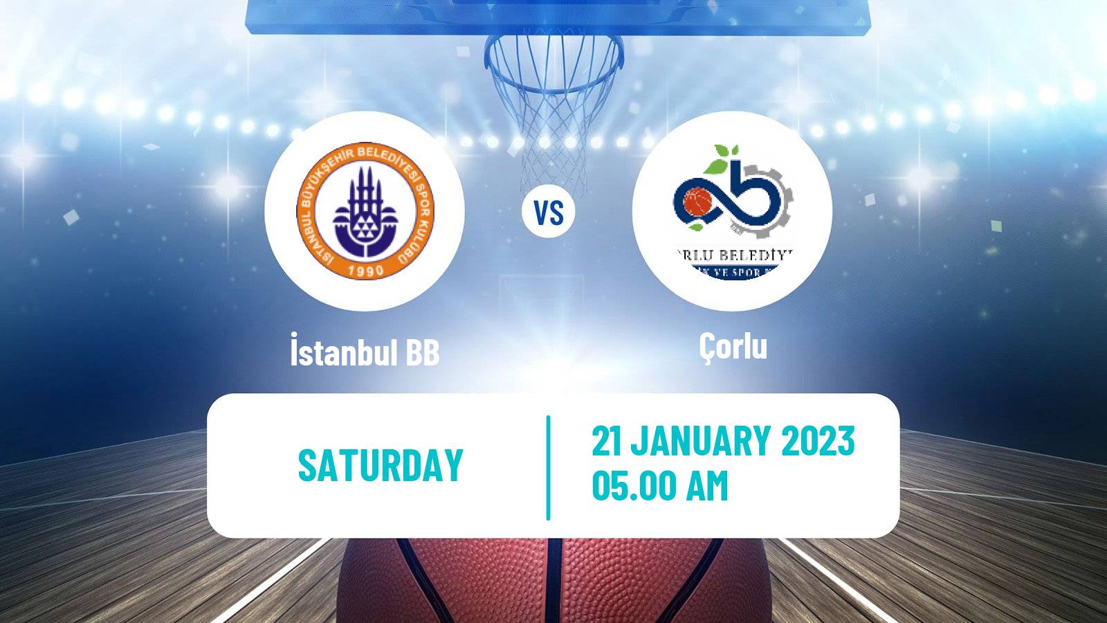 Basketball Turkish TB2L İstanbul BB - Çorlu