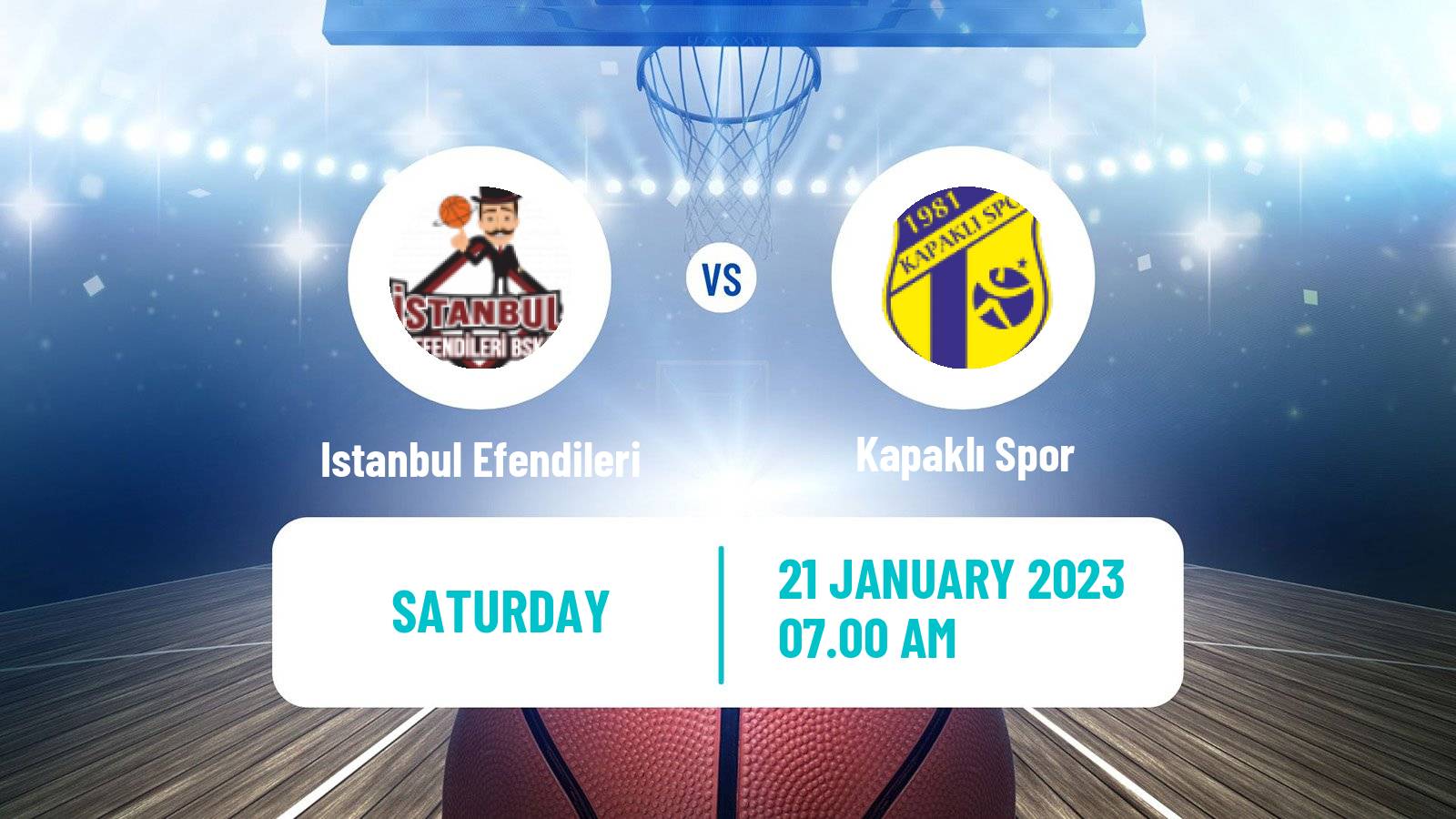 Basketball Turkish TB2L Istanbul Efendileri - Kapaklı Spor