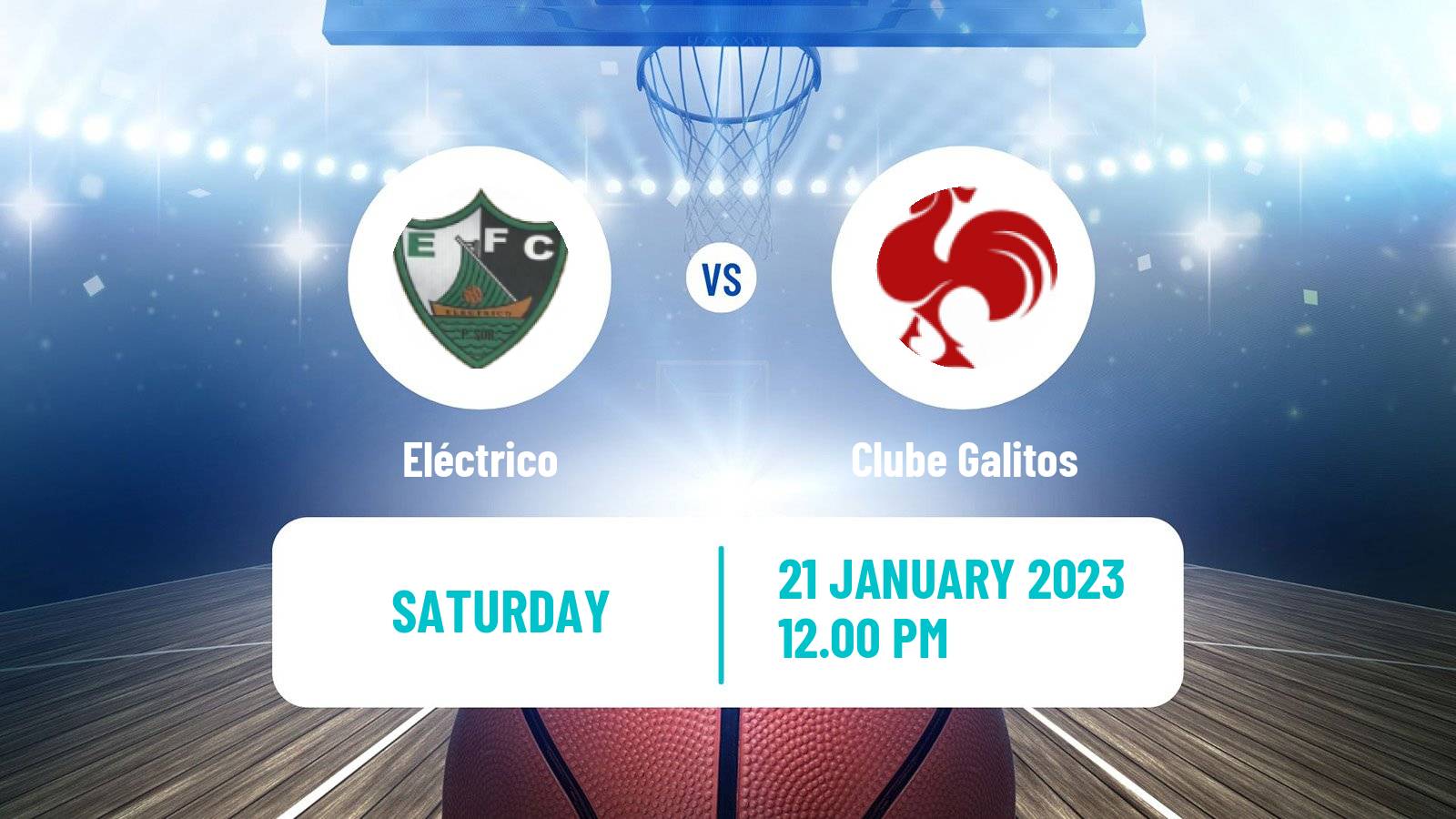 Basketball Portuguese Proliga Basketball Eléctrico - Clube Galitos