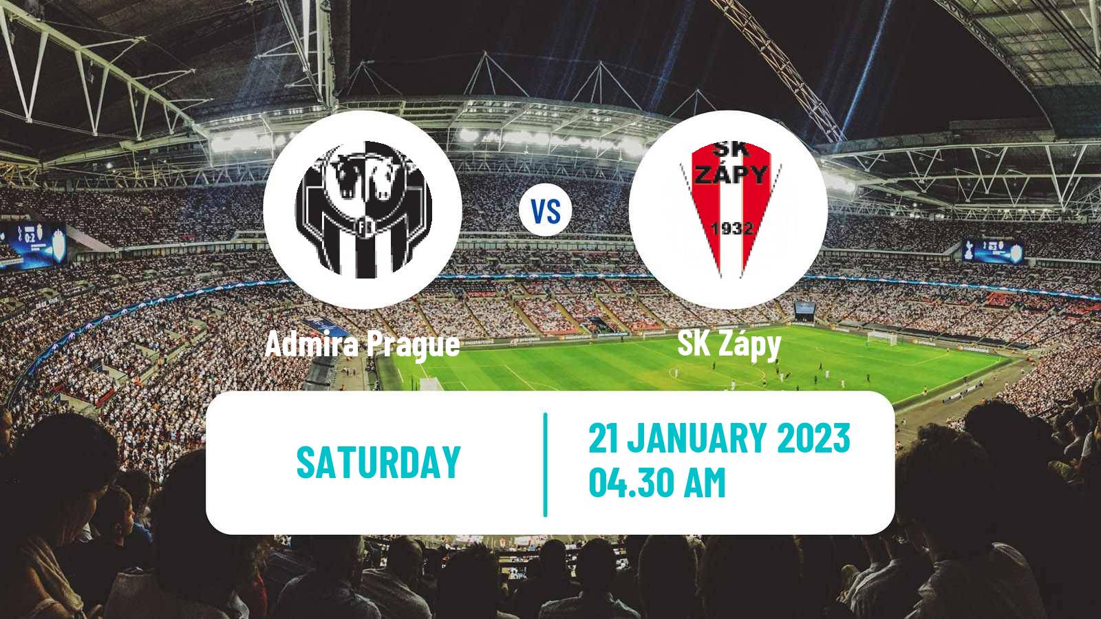 Soccer Club Friendly Admira Prague - Zápy