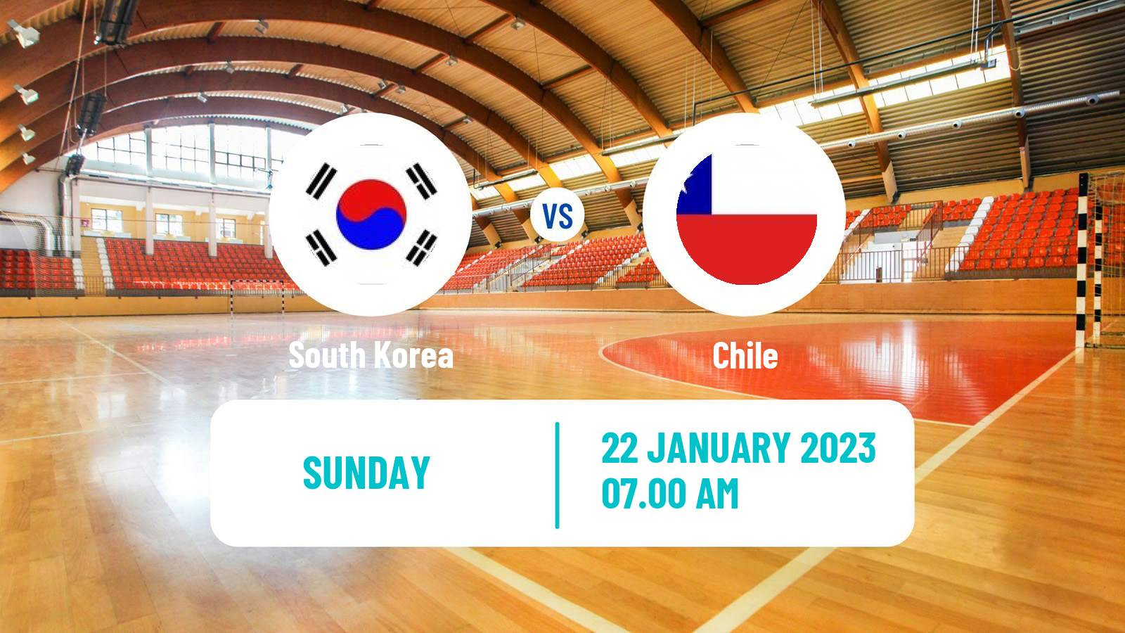 Handball Handball World Championship South Korea - Chile