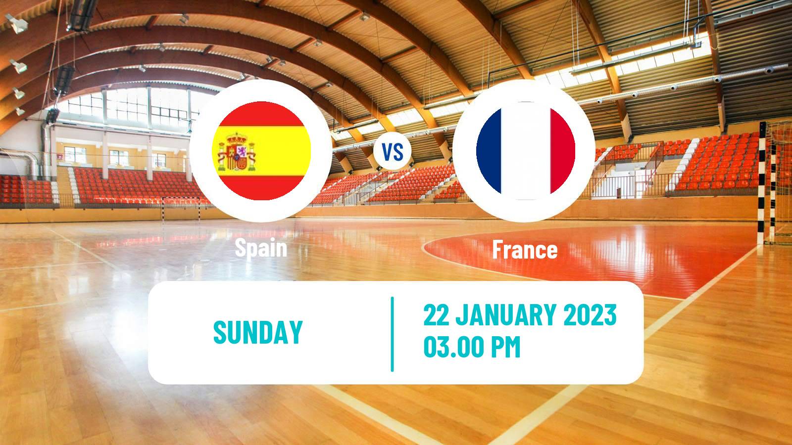 Handball Handball World Championship Spain - France