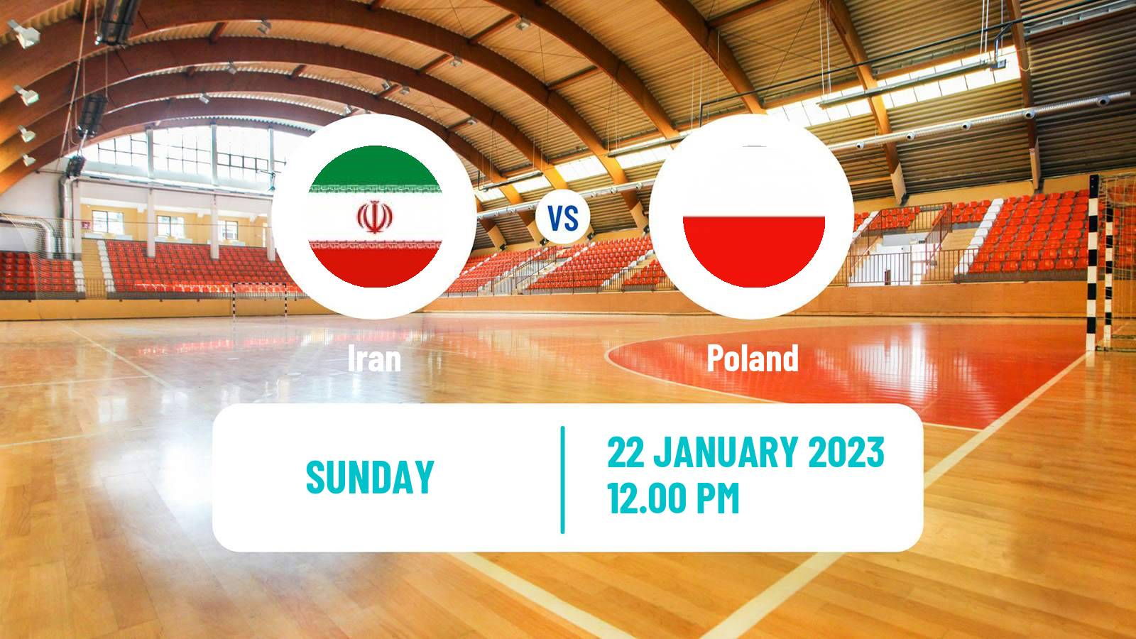 Handball Handball World Championship Iran - Poland
