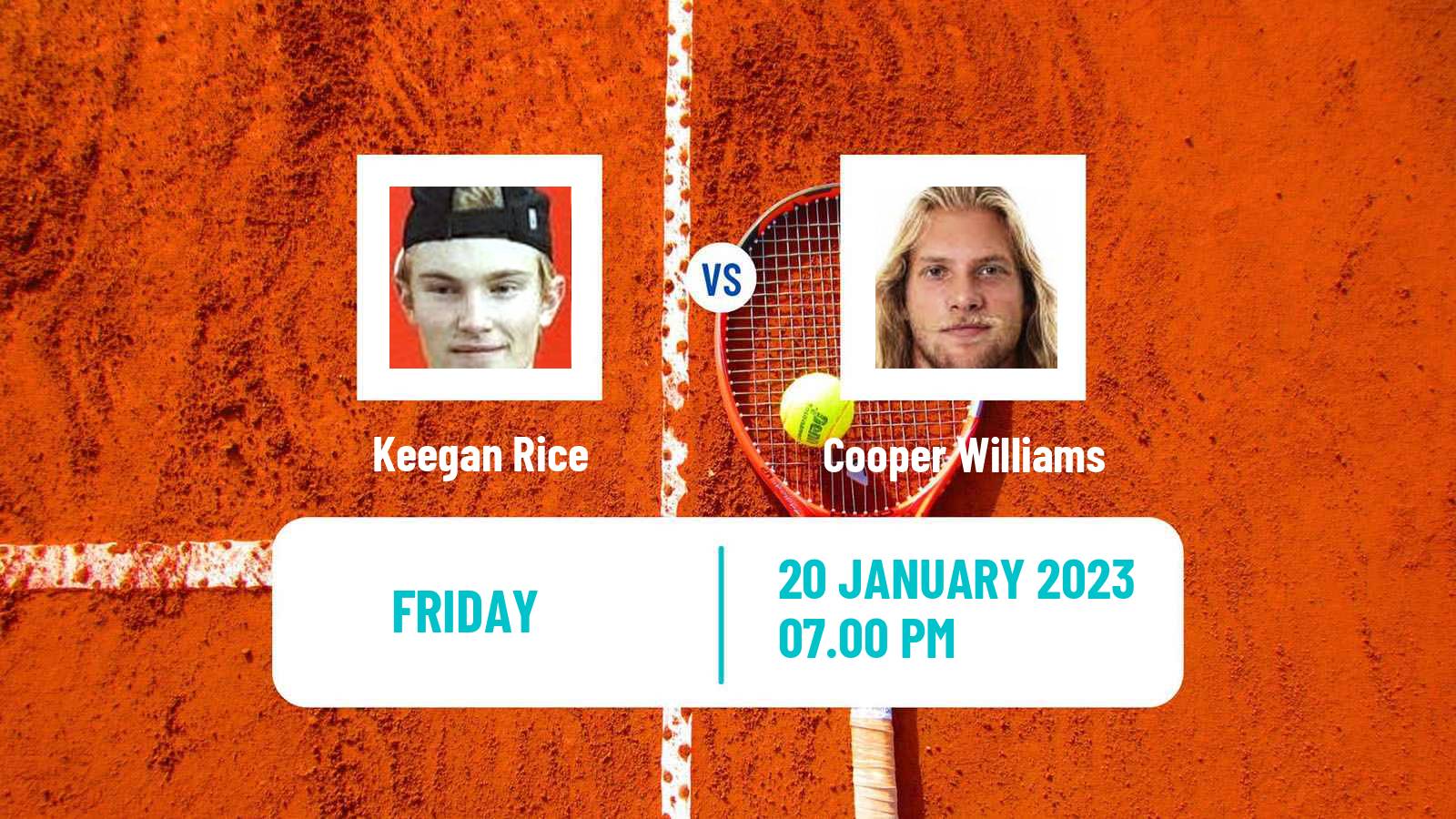 Tennis Boys Singles Australian Open Keegan Rice - Kütahya