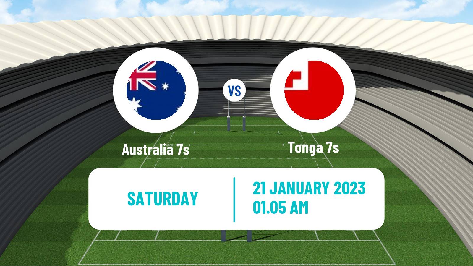Rugby union Sevens World Series - New Zealand Australia 7s - Tonga 7s